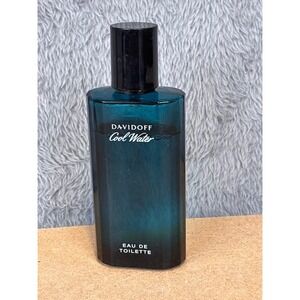 Davidoff Cool Water Eau de Toilette Men Cologne Spray 2.5 fl oz 75ml Blue Bottle